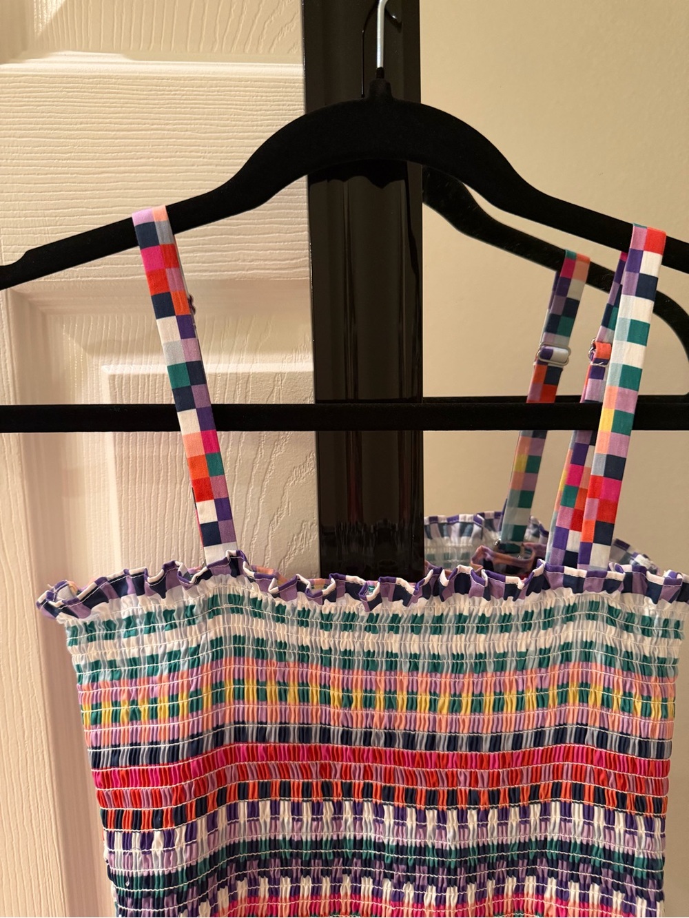 Hill House Seraphina Mini in Multicolor Gingham - Picture 4 of 12